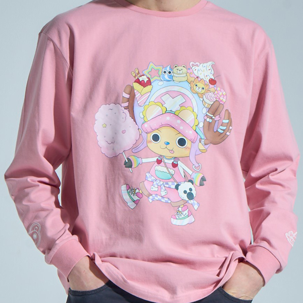 �y�����s�[�X�zHARAJUKU CHOPPER �����O�X���[�uT�V���c PINK L