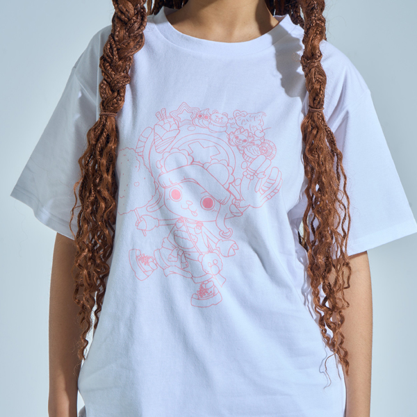 ys[XzHARAJUKU CHOPPER TVc WHITE L