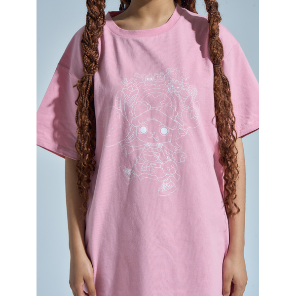 ys[XzHARAJUKU CHOPPER TVc PINK L