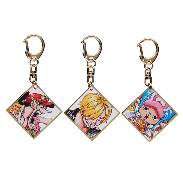 ONE PIECE』色紙風アクリルキーホルダー 全種セット（全10種入り