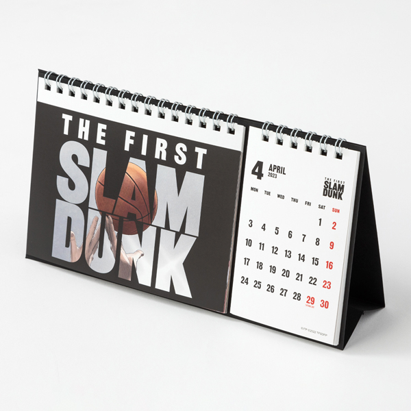 THE FIRST SLAM DUNK 卓上カレンダー（4月始まり）
