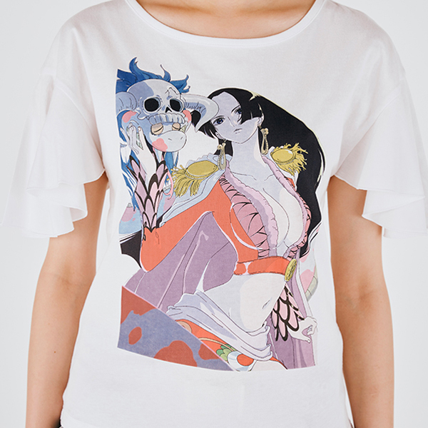 �y�����s�[�X�z�܂��ɂ�ONE PIECE �C���X�g�R���N�V���� ���t����T�V���c �{�A�E�n���R�b�N WHITE M