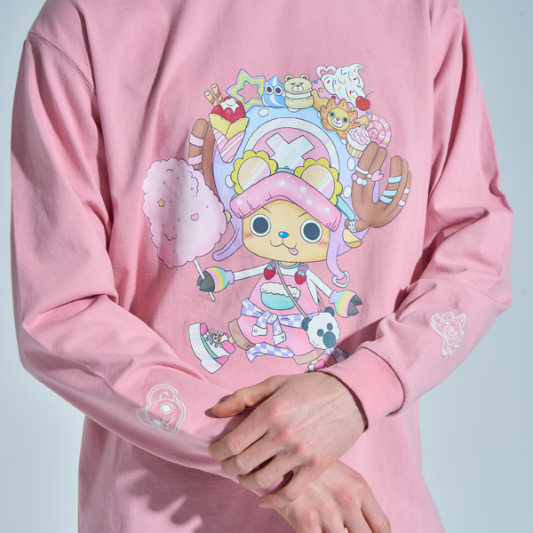 �y�����s�[�X�zHARAJUKU CHOPPER �����O�X���[�uT�V���c PINK L