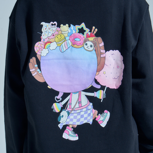 �y�����s�[�X�zHARAJUKU CHOPPER �X�E�F�b�g�v���I�[�o�[ BLACK M