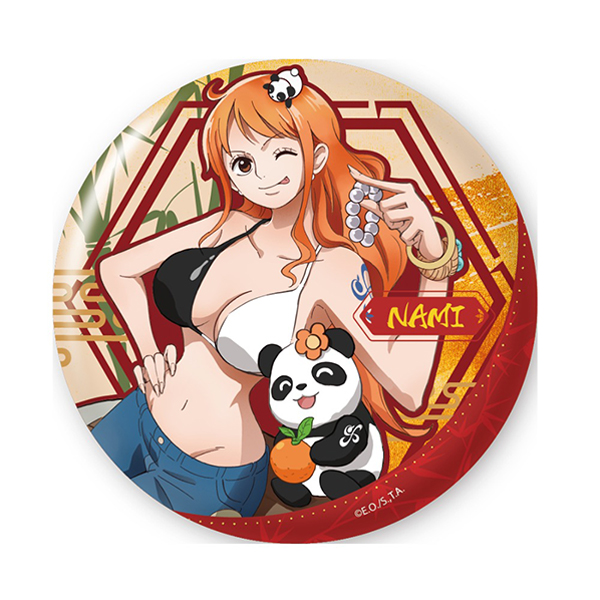 ワンピース onepiece 缶バッジ 麦わらストア13周年 ナミ 10個 ワンピース】『麦わらストア上海オリジナル』缶バッジ（全10種ランダム
