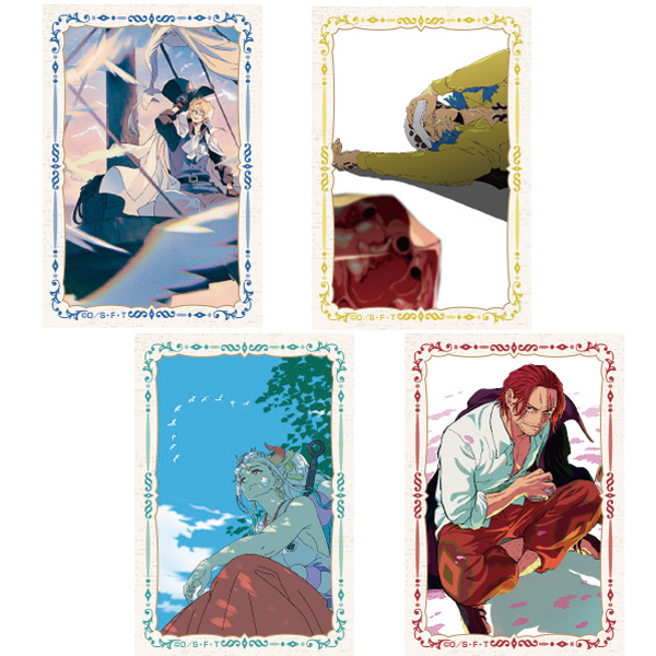 �y�����s�[�X�zONE PIECE.COM ILLUSTRATION WORKS �X�N�G�A�ʃo�b�W�i�S16�탉���_��1����j