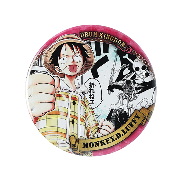 ONE PIECE』コレクション缶バッジ“HEROES” 【モンキー・D・ルフィ