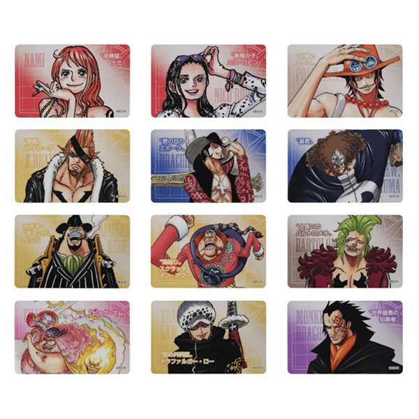 �wONE PIECE�x�N���A�J�[�h12���Z�b�g�i�S4�g/�����_��1�g����j