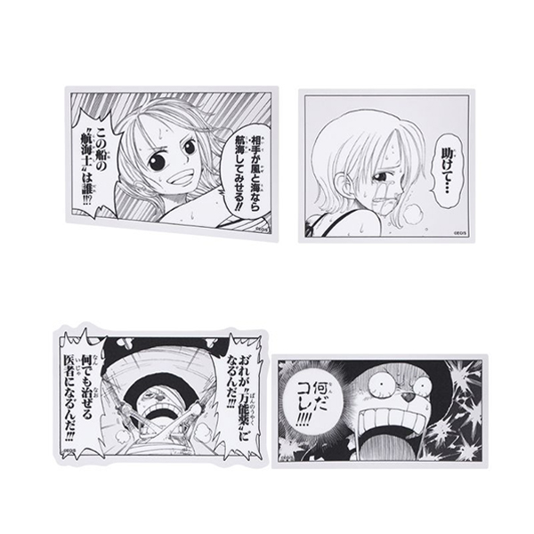 �wONE PIECE�x�N���A�X�e�b�J�[�R���N�V����2������ ��1�e�i�S10�g/�����_��1�g����j