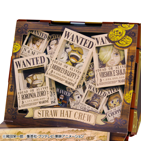 ONE PIECE 懸賞品　ワンピース　オリジナル　海賊宝箱　東映 超レアワンピースオリジナル海賊宝箱東映ビデオ懸賞品 - メルカリ