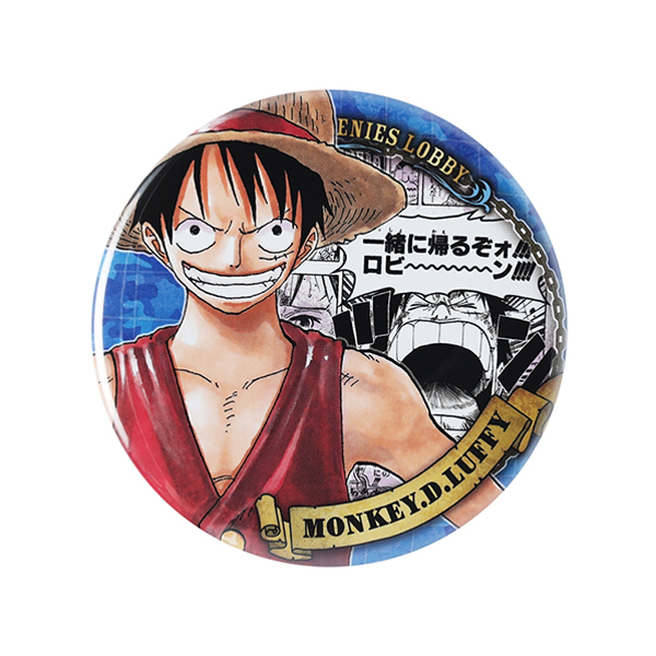 ONE PIECE』コレクション缶バッジ“HEROES” 【モンキー・D・ルフィ