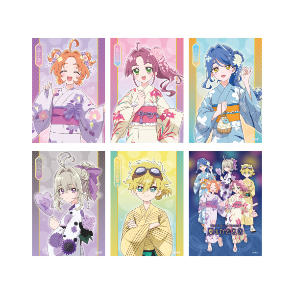【名探偵プリキュア!】夏のひととき ブロマイドセット(6枚入り)