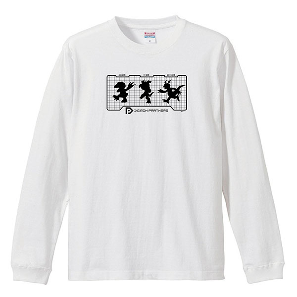 DP アグモン・ブイモン・ギルモンロンT 白 M