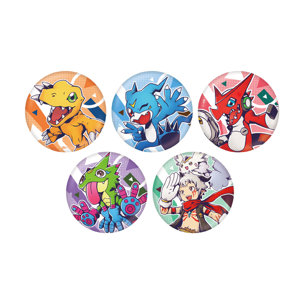 【デジモンアドベンチャー】デジモンEXPO2025限定缶バッジ(全5種ランダム1個)