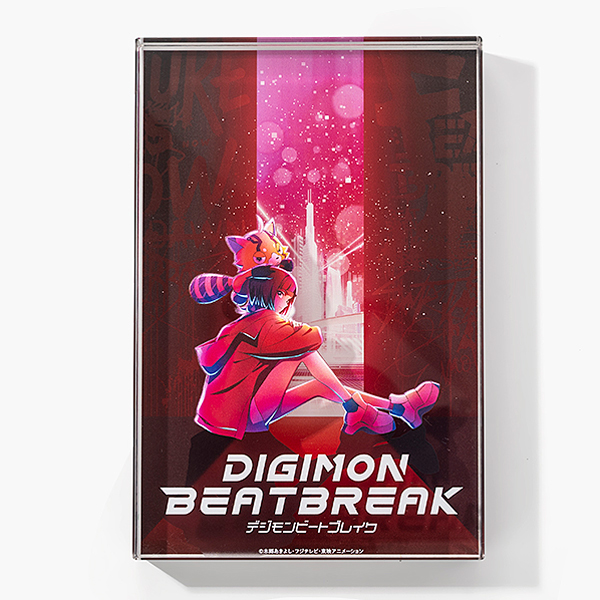 【デジモンビートブレイク】アクリルブロック(咲夜レーナ&プリスティモン)