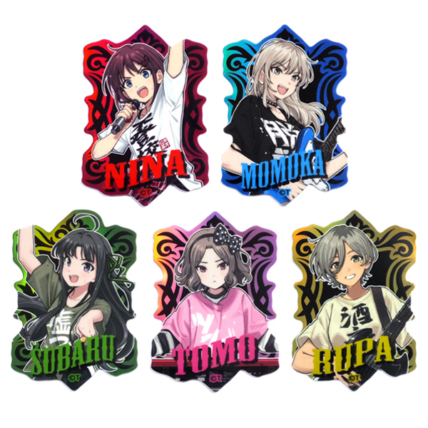 【ガールズバンドクライ】オーロラステッカー(全5種ランダム1個)