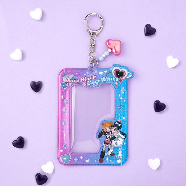 【ふたりはプリキュア】Heart Series フォトキーホルダー キュアブラック&キュアホワイト