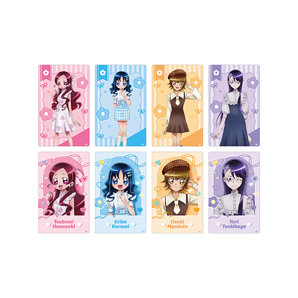 【プリキュアオールスターズ】 プリキュアファッションシリーズ ハートキャッチプリキュア! ランダムクリアカード(全8種ランダム1個入り)