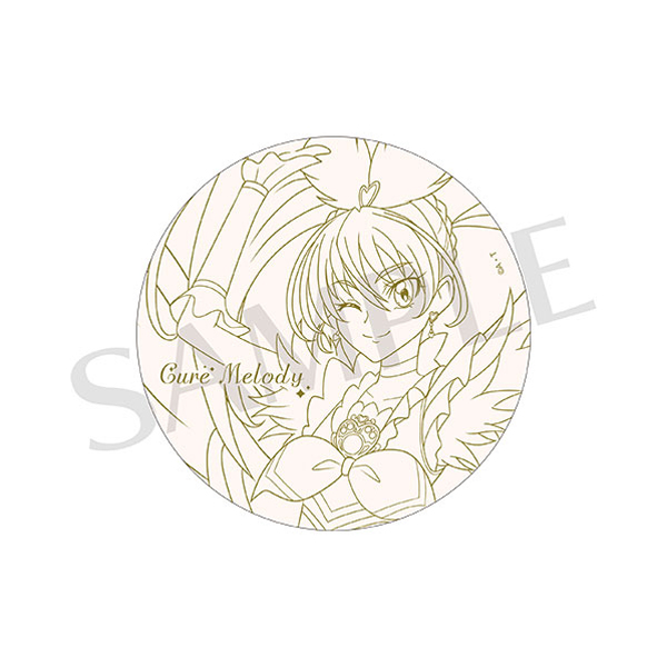 【全プリキュア展】陶器コースター(キュアメロディ)