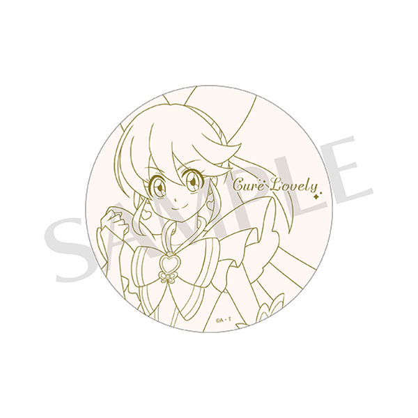 【全プリキュア展】陶器コースター(キュアラブリー)