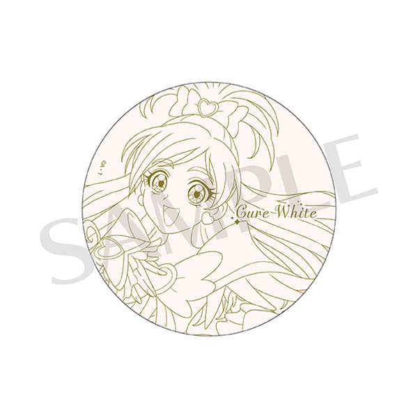 【全プリキュア展】陶器コースター(キュアホワイト)