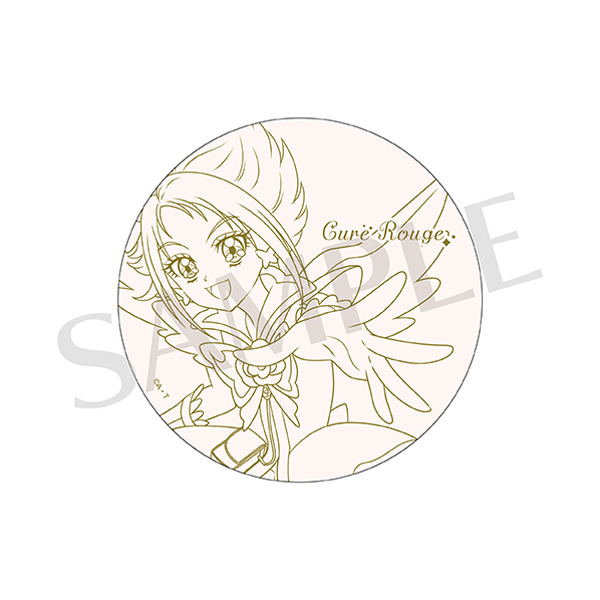 【全プリキュア展】陶器コースター(キュアルージュ)