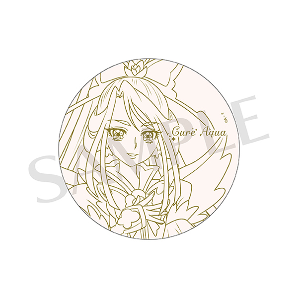【全プリキュア展】陶器コースター(キュアアクア)