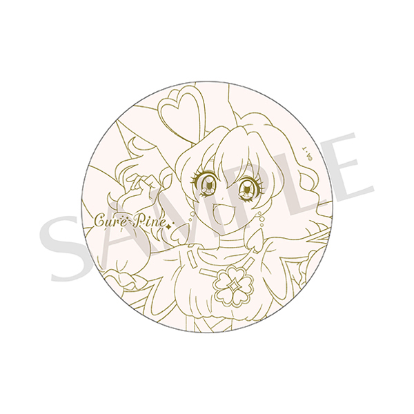 【全プリキュア展】陶器コースター(キュアパイン)