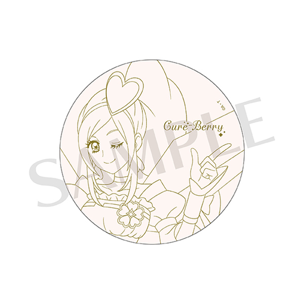 【全プリキュア展】陶器コースター(キュアベリー)