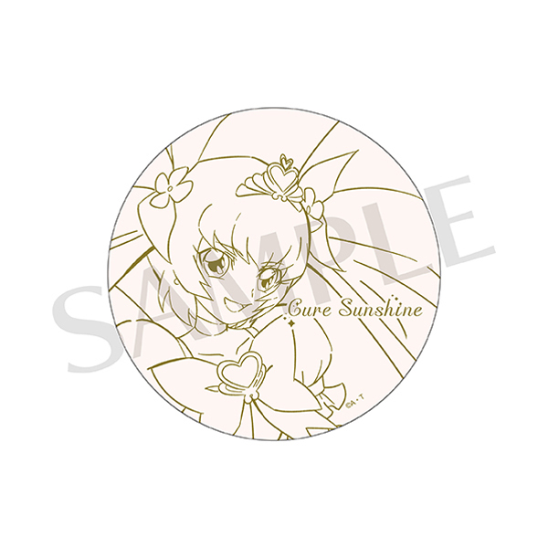 【全プリキュア展】陶器コースター(キュアサンシャイン)