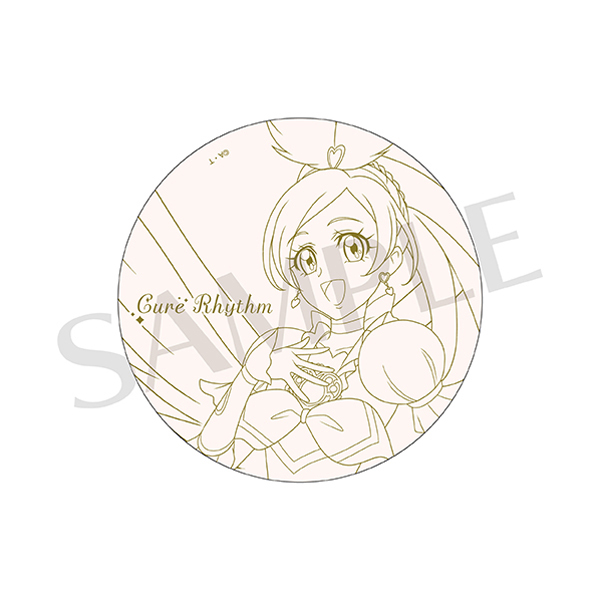 【全プリキュア展】陶器コースター(キュアリズム)