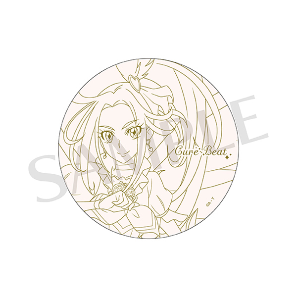 【全プリキュア展】陶器コースター(キュアビート)