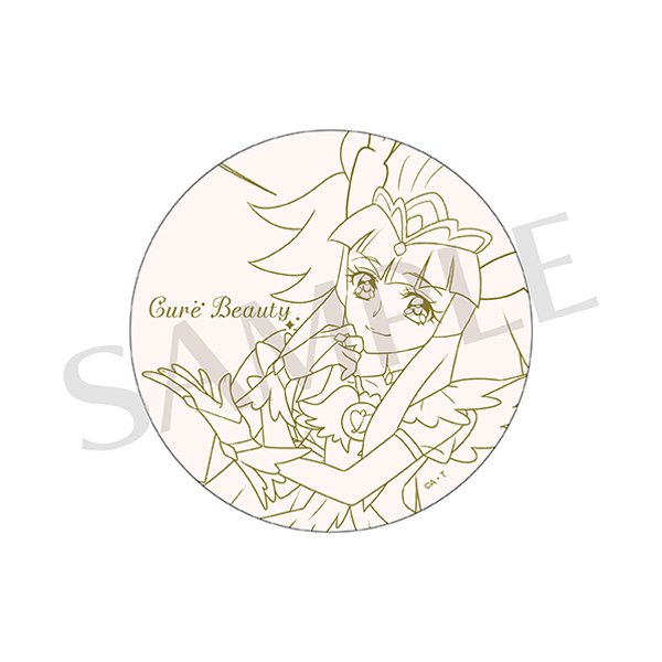 【全プリキュア展】陶器コースター(キュアビューティ)