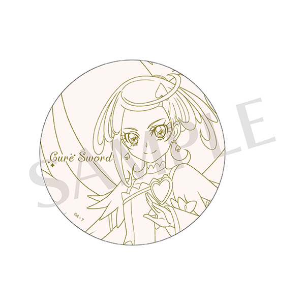 【全プリキュア展】陶器コースター(キュアソード)