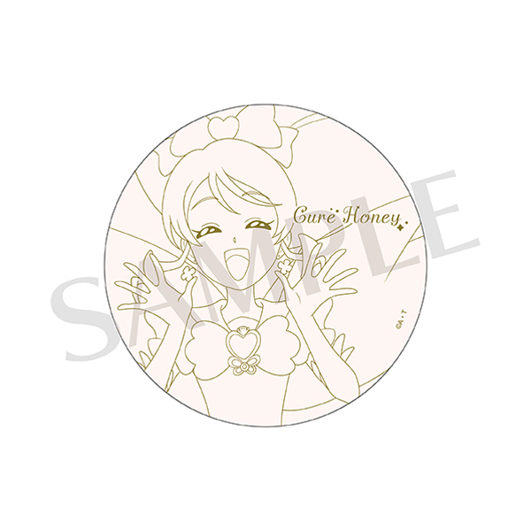 【全プリキュア展】陶器コースター(キュアハニー)