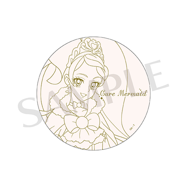 【全プリキュア展】陶器コースター(キュアマーメイド)