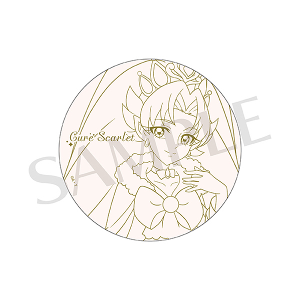 【全プリキュア展】陶器コースター(キュアスカーレット)