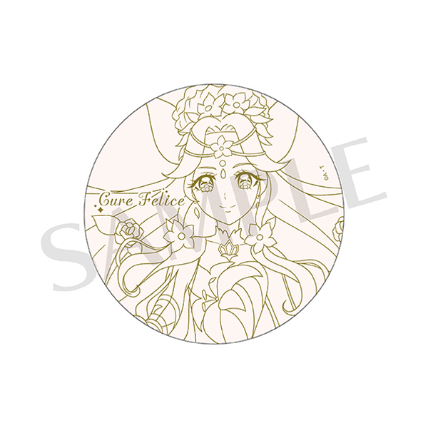 【全プリキュア展】陶器コースター(キュアフェリーチェ)