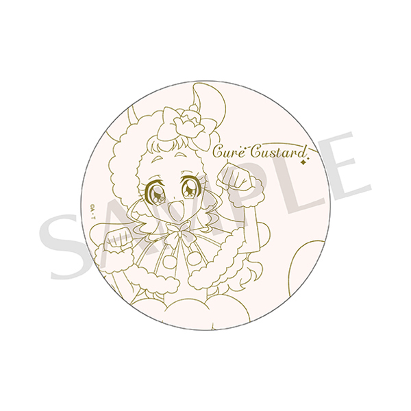 【全プリキュア展】陶器コースター(キュアカスタード)