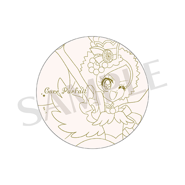 【全プリキュア展】陶器コースター(キュアパルフェ)