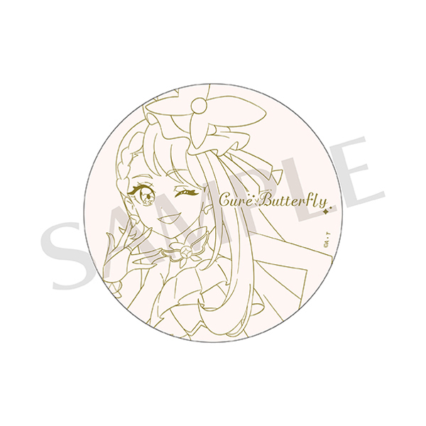 【全プリキュア展】陶器コースター(キュアバタフライ)