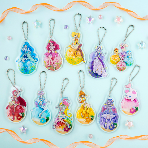 プリキュアオールスターズ】ランダムオーナメントキーホルダー