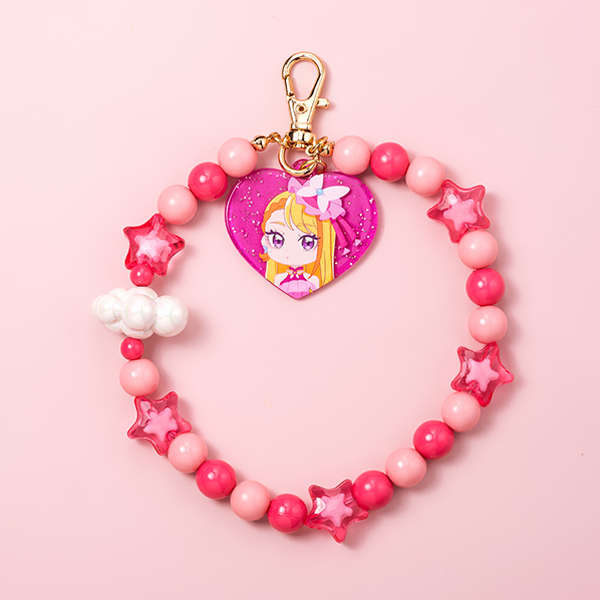 【ひろがるスカイ!プリキュア】キュアミニシリーズ ビーズストラップ キュアバタフライ