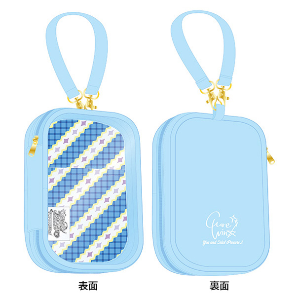 【キミとアイドルプリキュア♪展】アクリルスタンドポーチ(キュアウインク)