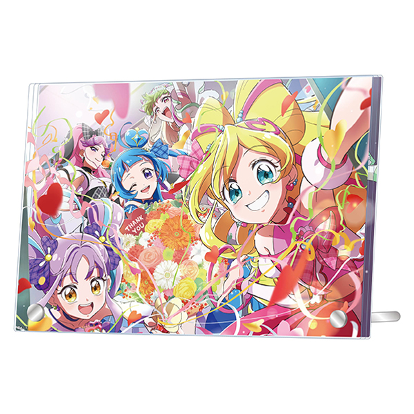 【キミとアイドルプリキュア♪】ドリームステージ スペシャルビジュアル A5サイズ3層プリントアクリルパネル