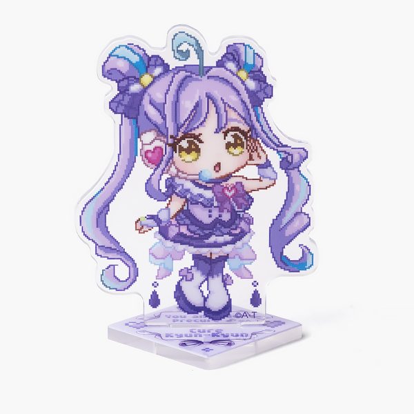 【キミとアイドルプリキュア♪】ドットアート アクリルスタンド キュアキュンキュン