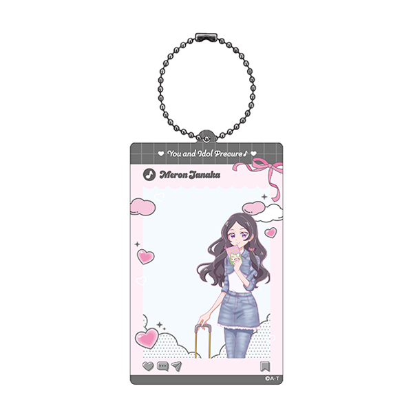 【プリキュアオールスターズ】PRECURE TRAVEL! アクリルキーホルダー 田中めろん