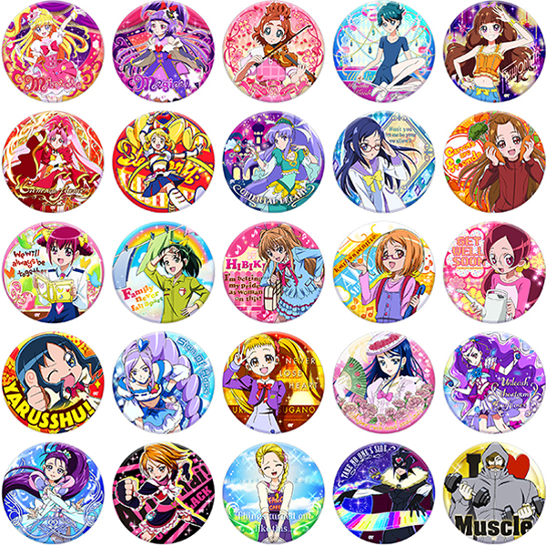 【プリキュアオールスターズ】トゥインクル缶バッジ 4 Foo!(全25種ランダム1個入り)