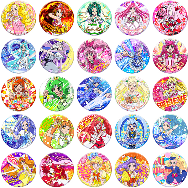 【プリキュアオールスターズ】トゥインクル缶バッジ 5 Fever!(全25種ランダム1個入り)