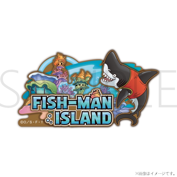 【ワンピース】ONE PIECE スーベニアマグネット 魚人島編